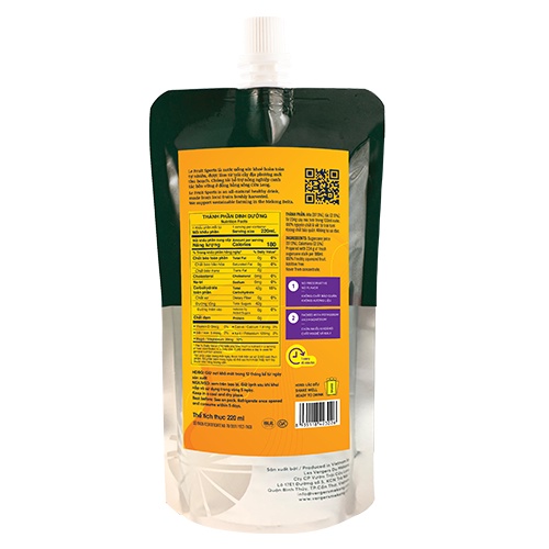 MÍA TẮC SPORTS 220ML