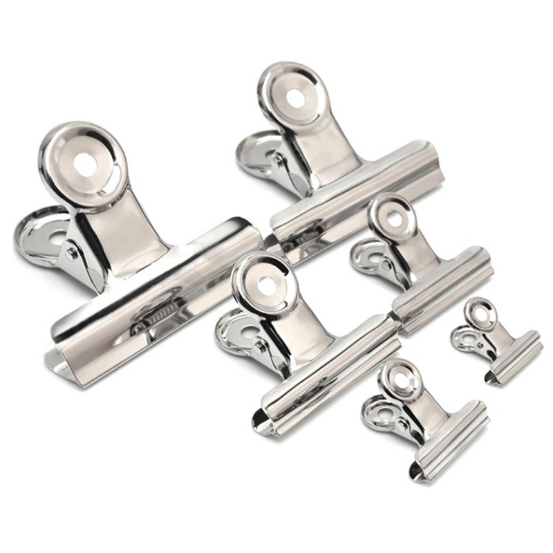Bộ 36 Kẹp Bản Lề Bằng Kim Loại Màu Bạc Chuyên Dụng Cho Túi Xách / Giấy Tờ Văn Phòng / Trường Học