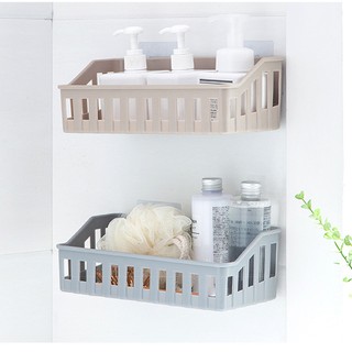 Kệ nhà tắm mini dán tường cứng cáp, tiện lợi