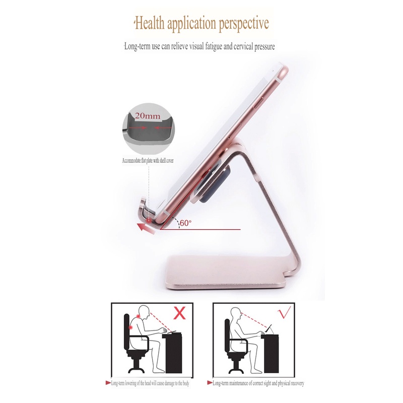 Giá Đỡ Điện Thoại Máy Tính Bảng Đồng hồ 2IN1 Kim Loại Nguyên Khối K2 cực chất chắc chắn - KAERSI Stand phone iwatch
