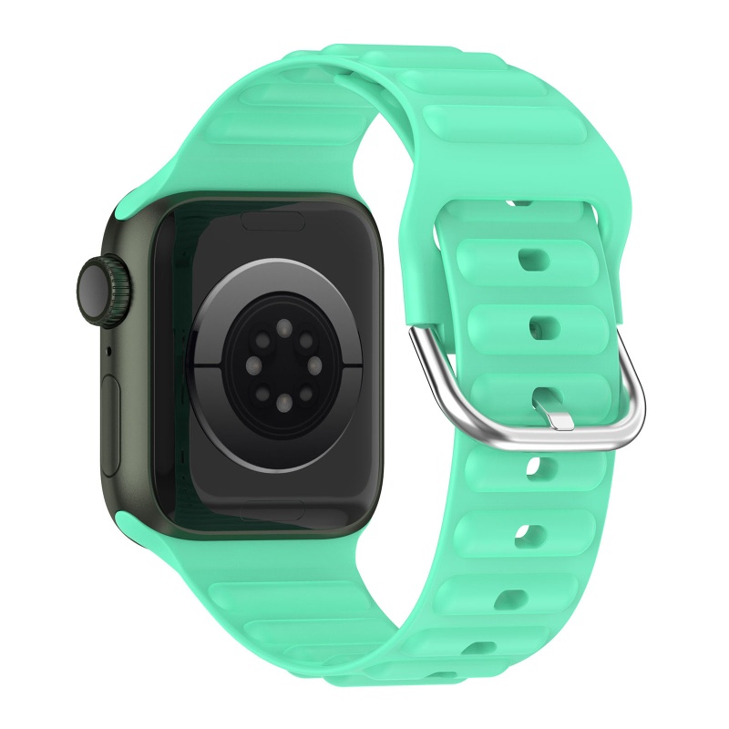 Dây Đeo Thay Thế Bằng Silicone Cho iWatch 1 / 2 / 3 / 4 / 5 / 6 / 7 / 8 / SE 38 / 40 / 41mm