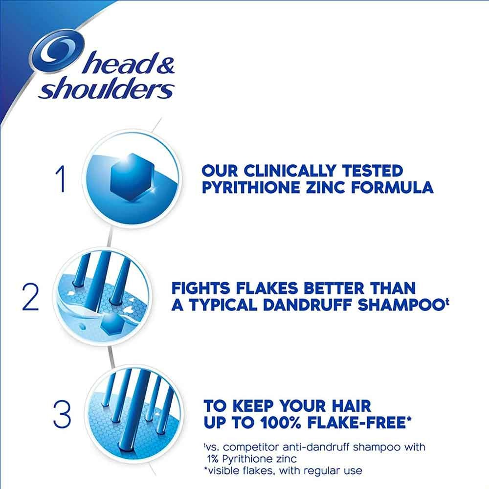 Dầu Gội đánh bay gàu, nấm dành cho da đầu và tóc khô HEAD & SHOULDERS 400ml - Nhập Mỹ
