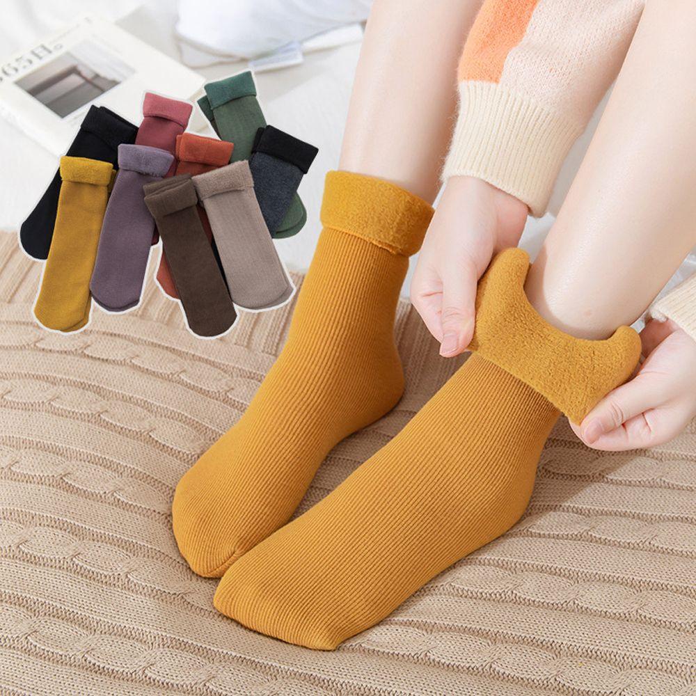 Vớ Len Cashmere Dày Không Đường May Dùng Đi Tuyết OSIER1