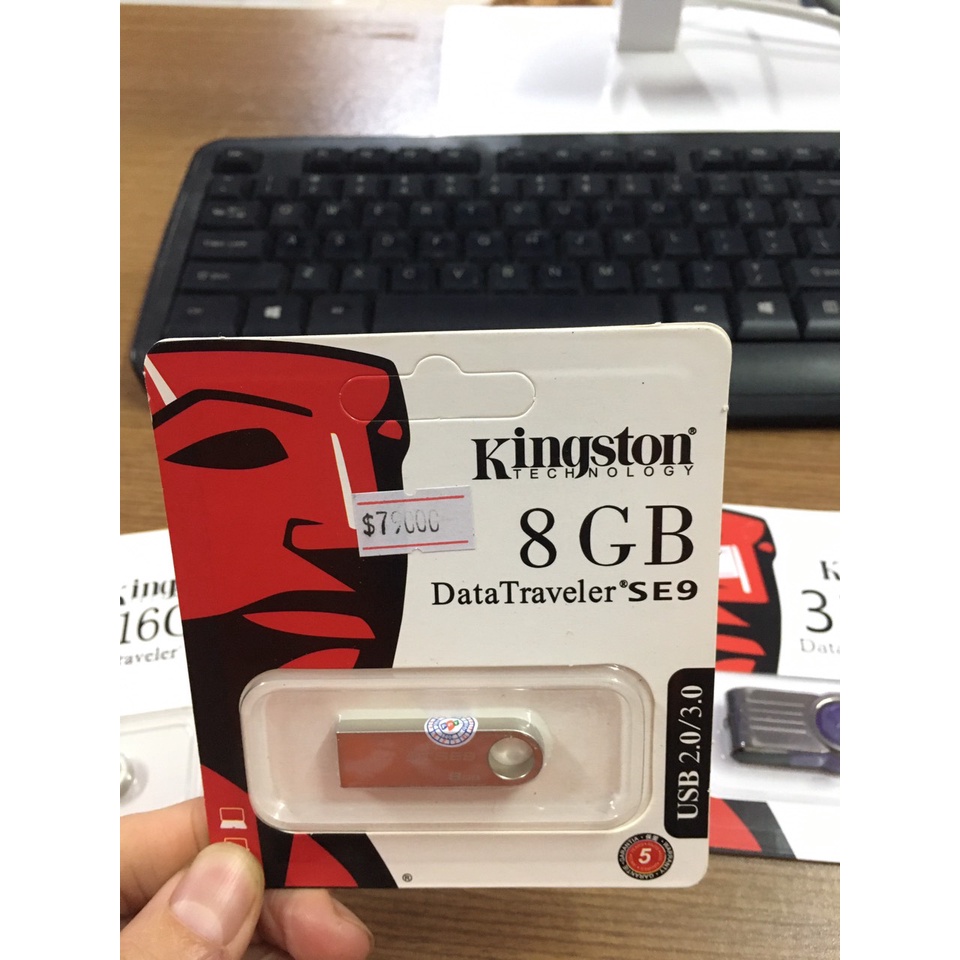 Usb 32Gb 16Gb 8Gb Kingston Chính hãng Bảo Hành 12 Tháng Cài win sao chép lưu trữ dữ liệu