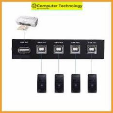 Bộ chia máy in ra 2 cổng, 4 cổng, bộ chia máy in 1 ra 2, 1 ra 4.tiện lợi bền bỉ, bảo hành 6 tháng