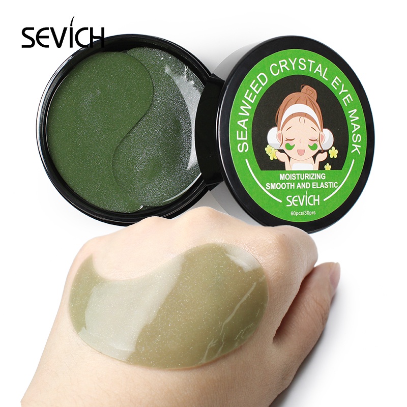 Hộp 60 mặt nạ mắt SEVICH làm giảm quầng thâm và nếp nhăn