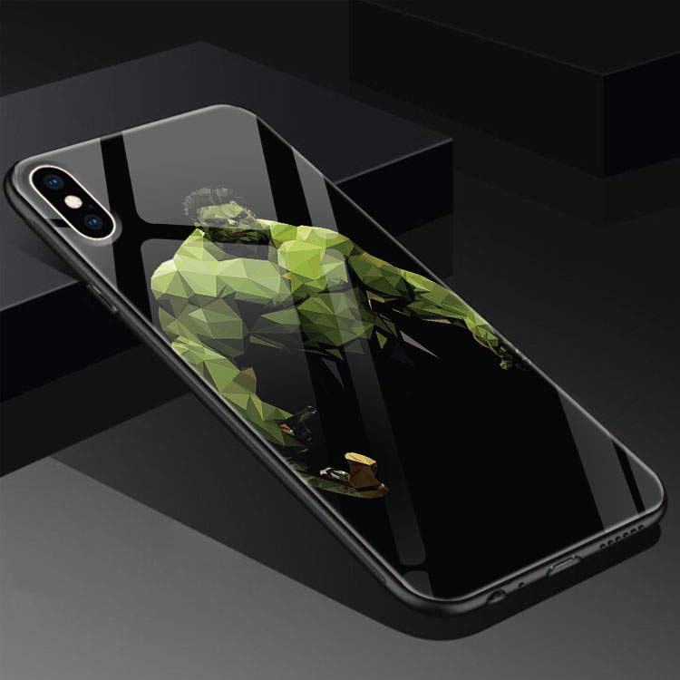 Ốp Cute Apple Iphone 5Se In Hình Hulk - Người Khổng Lồ Xanh CASESPOT Cho 6 6S 7 8 Plus X Xs Xr 11 Pro Max 12 Min