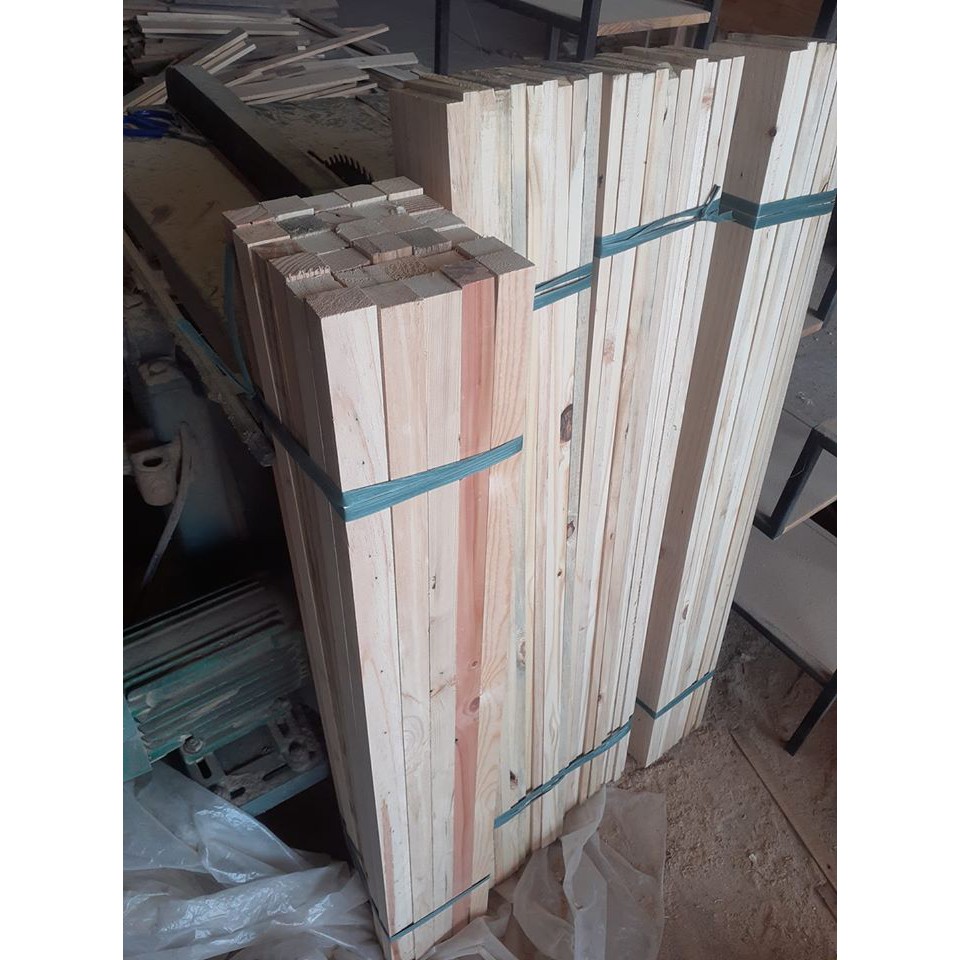 Nan pallet - Nan pallet - Nẹp gỗ - Nẹp Ván 10 Nan 2 x 3 x 100