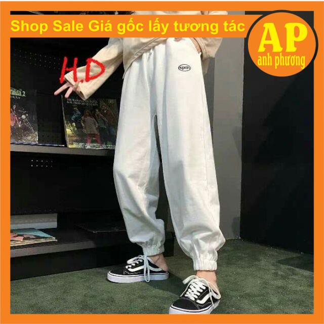 [Mã 11FASHIONSALE1 giảm 10K đơn 50K] Quần spun jogger form thụng nam nữ | BigBuy360 - bigbuy360.vn