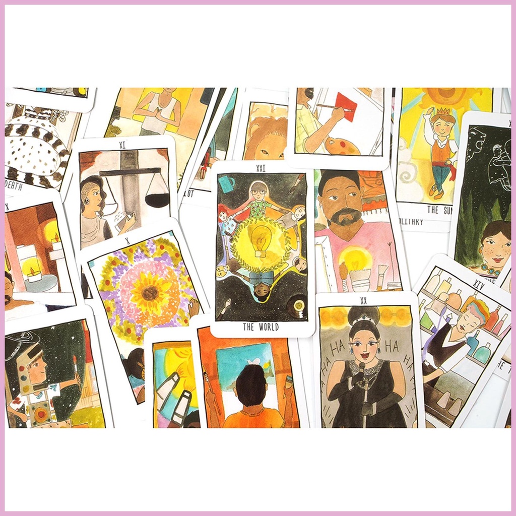 Bộ Thẻ Bài Tarot The Quirky Sáng Tạo Chất Lượng Cao