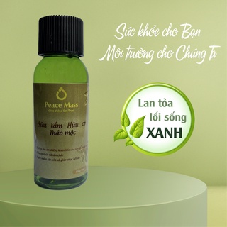 [Hàng Trải Nghiệm] [BẢO VỆ DA NHẠY CẢM] Sữa tắm hữu cơ thảo mộc Peace Mass 30ml