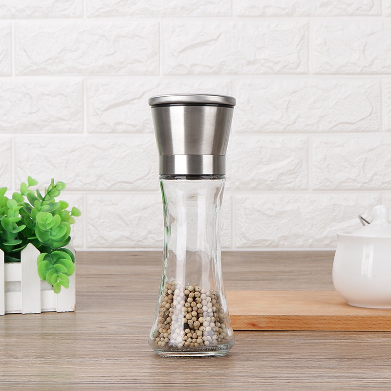 Xay tiêu ăn liền cầm tay cao lõi gốm nắp inox 304 xay nhẹ nhàn, êm, nhiều gia vị khô