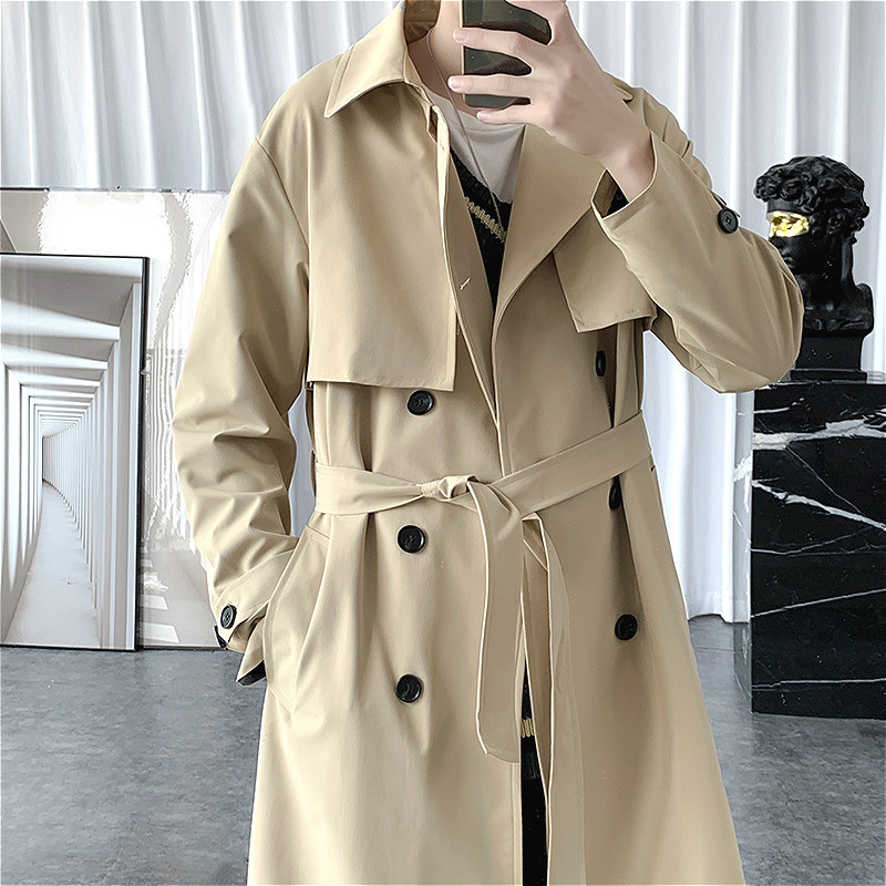 Áo khoác dáng dài thời trang cổ điển cho nam