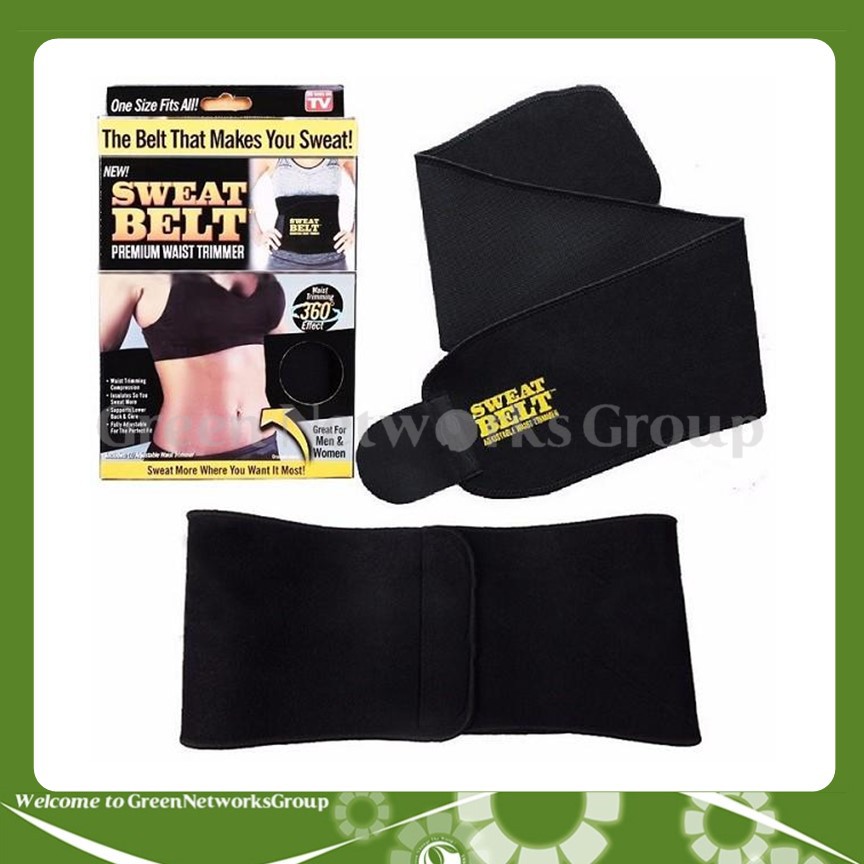 Đai quấn nóng tan mỡ bụng Sweat belt Greennetworks