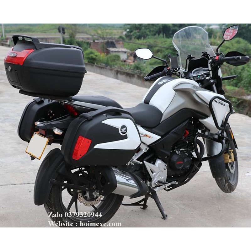 Cặp  Thùng Hông Honda CB190 Givi Sport Đỏ + Bộ Khung Givi