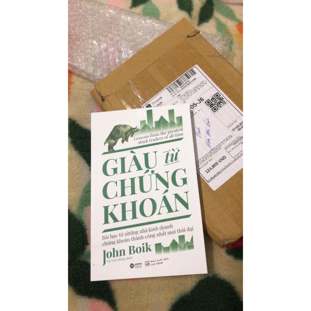 Sách - Giàu từ chứng khoán - Alpha Books
