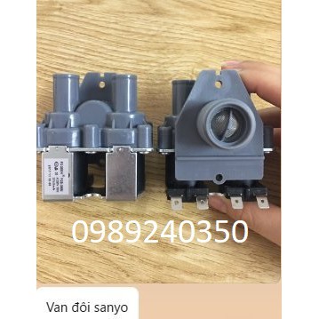 Van cấp nước đôi máy giặt Sanyo cửa trên