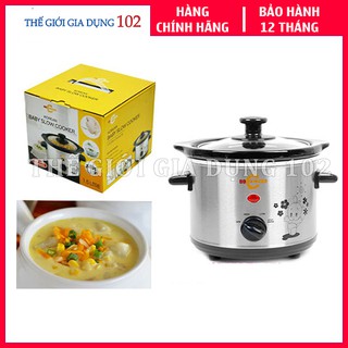 Nồi nấu cháo chậm cho bé BBCooker 1.5L, thương hiệu Hàn Quốc