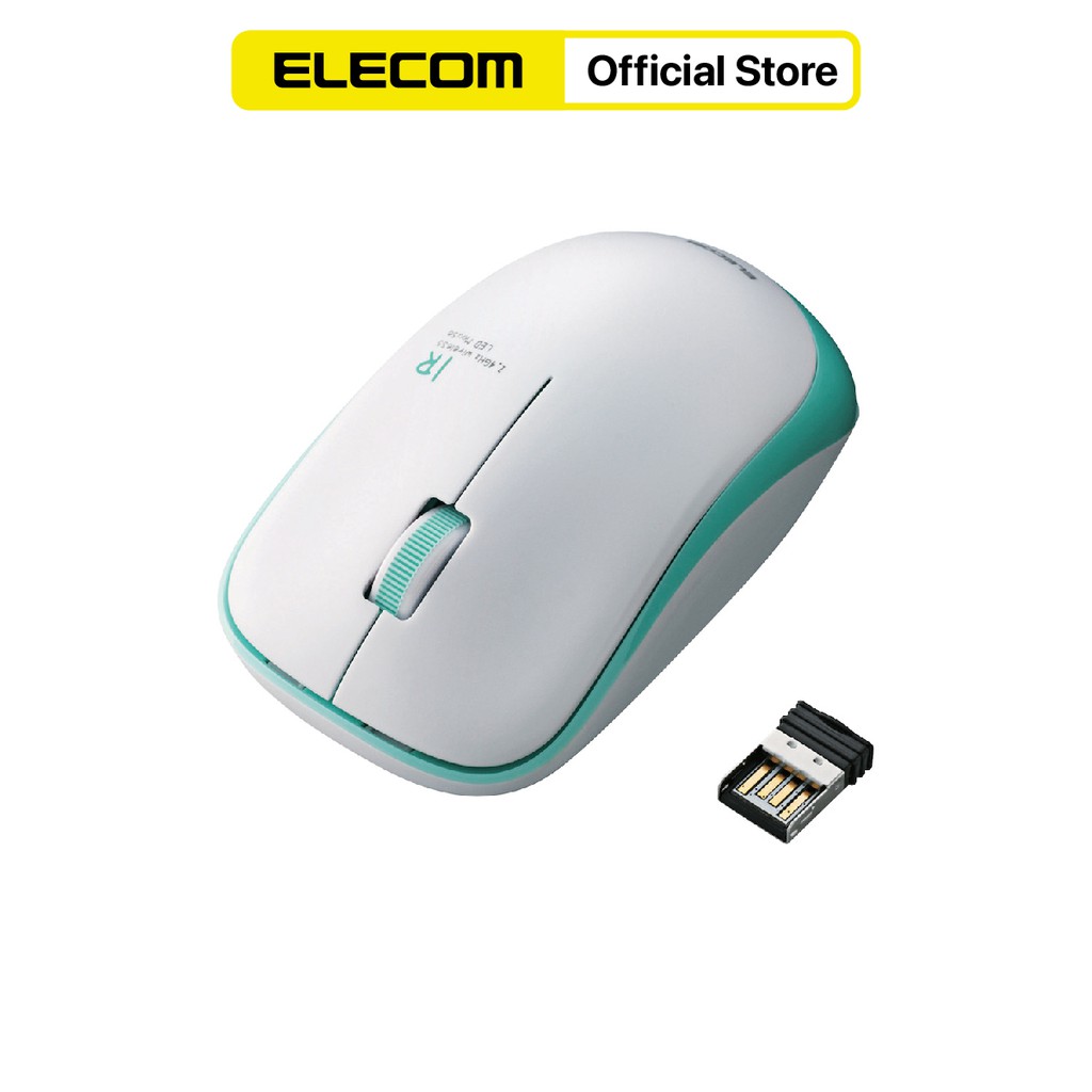 Chuột không dây 6 màu dễ thương ELECOM M-IR07DR Hàng chính hãng - Bảo hành 12 tháng