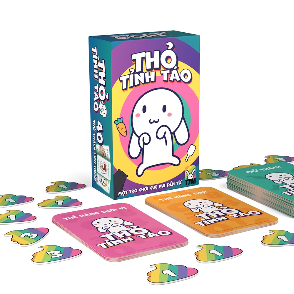 Boardgame Thỏ Tỉnh Táo