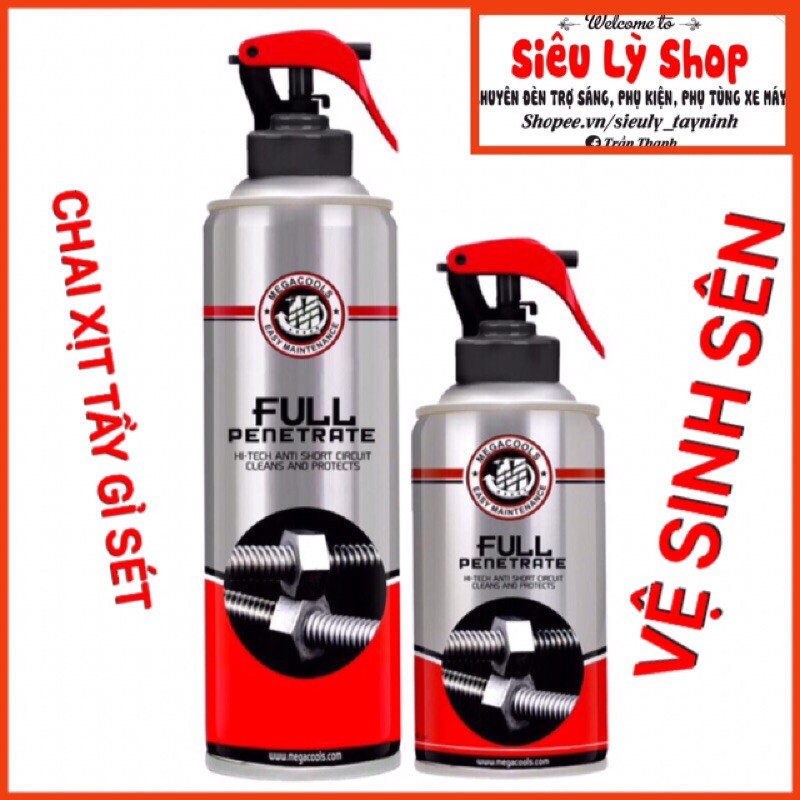 Chai xịt vệ sinh Sên Megacools