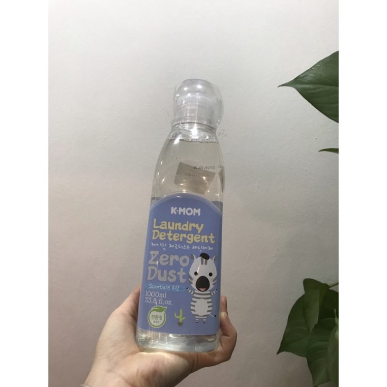 5 chai Nước giặt sơ sinh Zero K-Mom (1000ml)