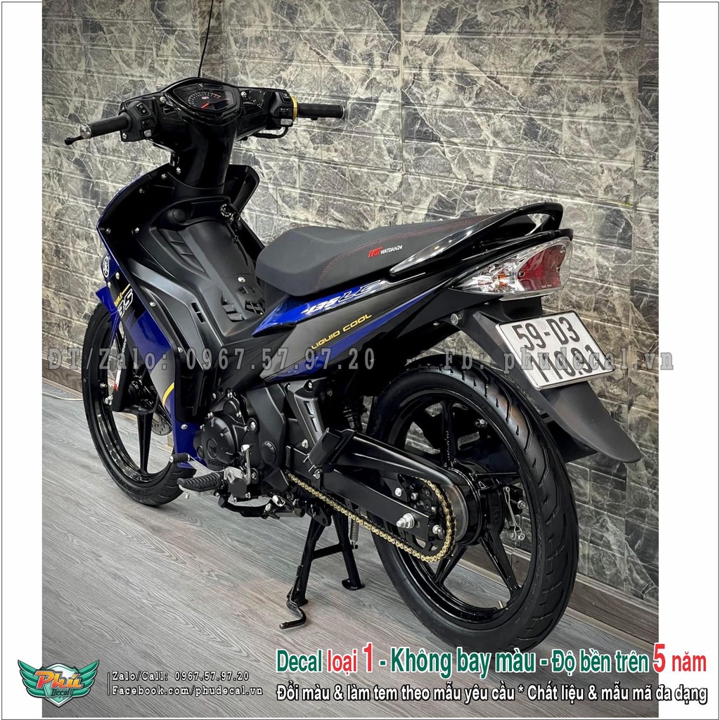 Tem rời Ex 2005-2010 Xanh đen bạc (5)