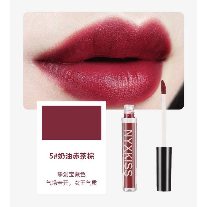 [Hàng mới về] Bộ 6 Son Kem Lì Dưỡng Ẩm Lâu Trôi Bền Màu