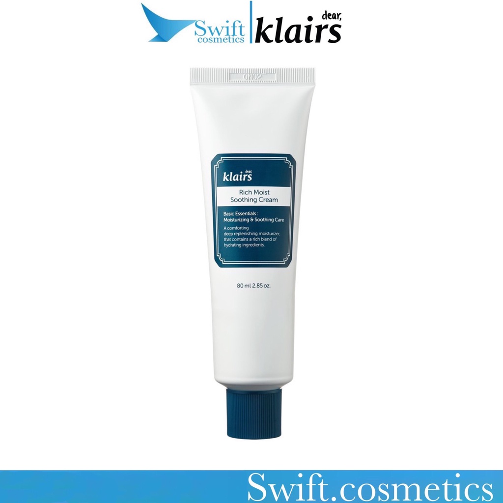 Kem Dưỡng Ẩm Dear Klairs Rich Moist Soothing Cream 80ml