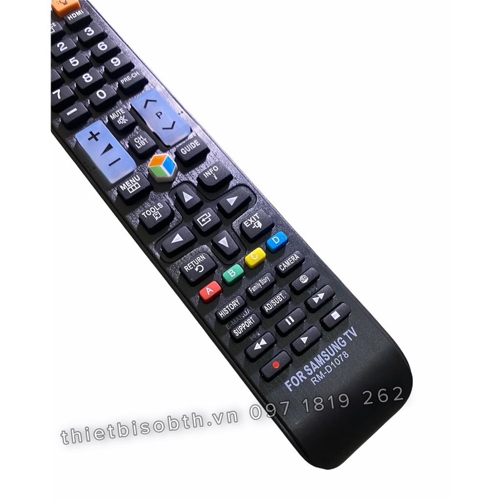 Điều Khiển Tivi Samsung Smart. Remote Tivi Samsung RM-D1078. Hàng Loại 1