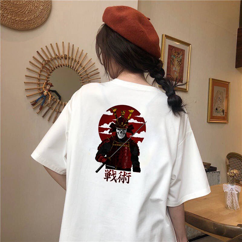 Áo thun nữ tay lỡ form rộng phong cách Nhật Bản đẹp độc lạ vải dày mịn 2020T1635