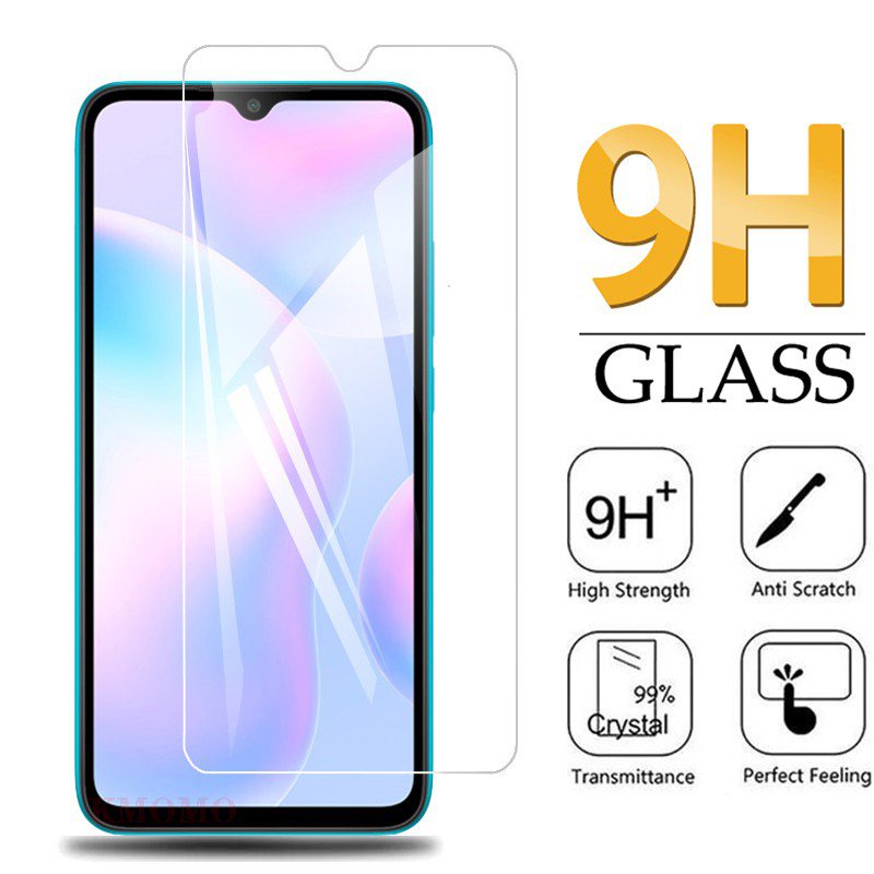 Kính cường lực bảo vệ màn hình cho Xiaomi Redmi 9 9A 9c 9T 8 8A 7 7A Note 10 9S 7 8 9 Pro K20 Poco M3 X3 NFC 10T HAr0