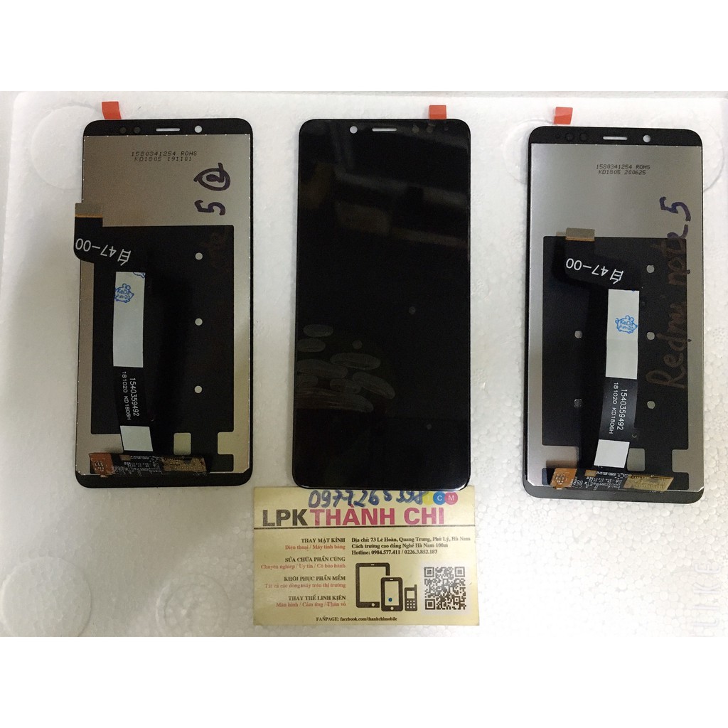 Màn Hình Nguyên Bộ  Xiaomi Redmi Note 5 Dual / M1803E7SG / Redmi Note 5 Pro / MEI7S - Màu Đen