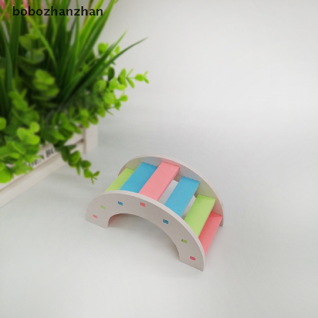 Đồ chơi gỗ dạng võng/ thang/ biệt thự/ xích đu/ cây cầu cho thú cưng/ sóc/ chuột hamster