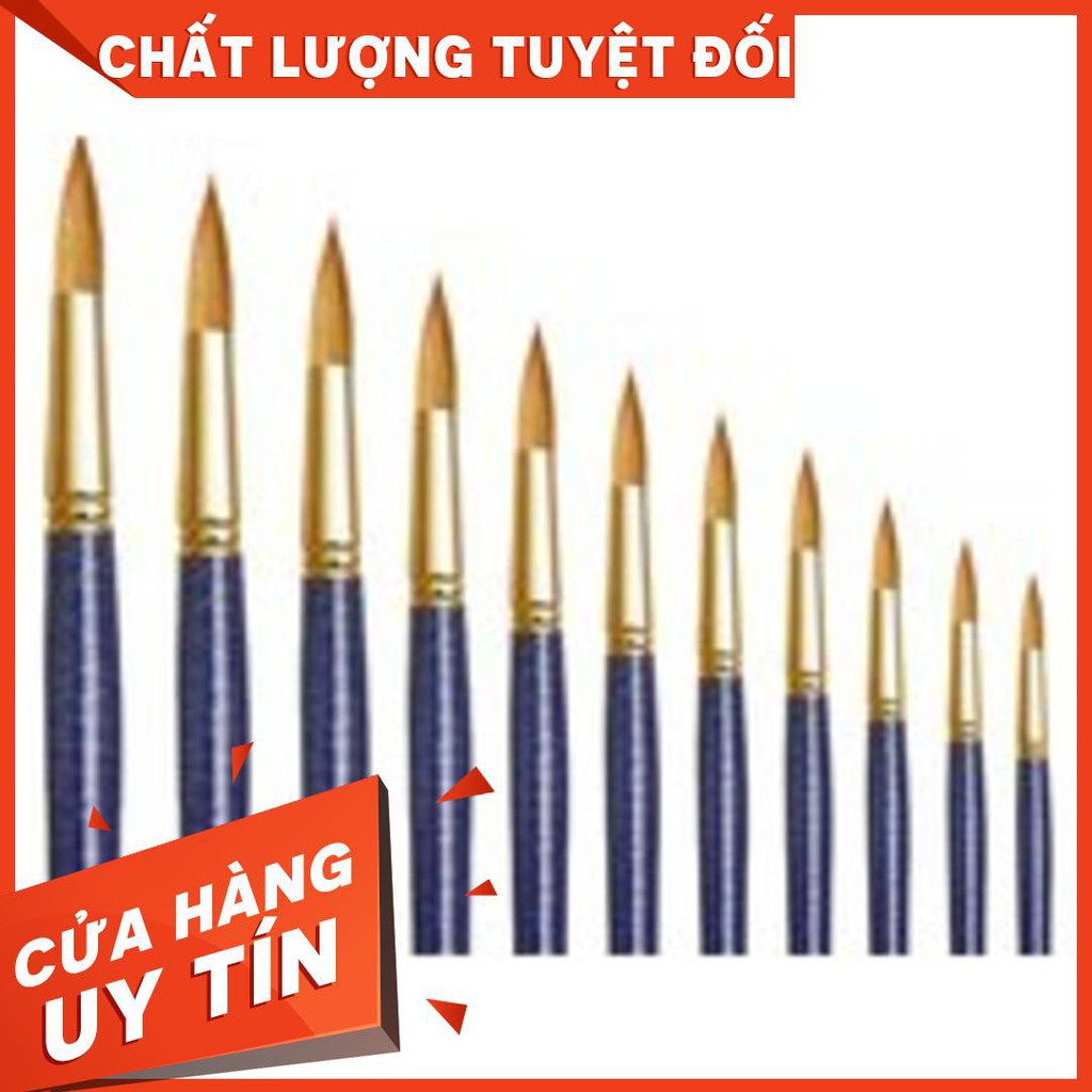 [TC Art Store] Cọ vẽ đầu nhọn HAND ZBR (Cọ vẽ đầu tròn)