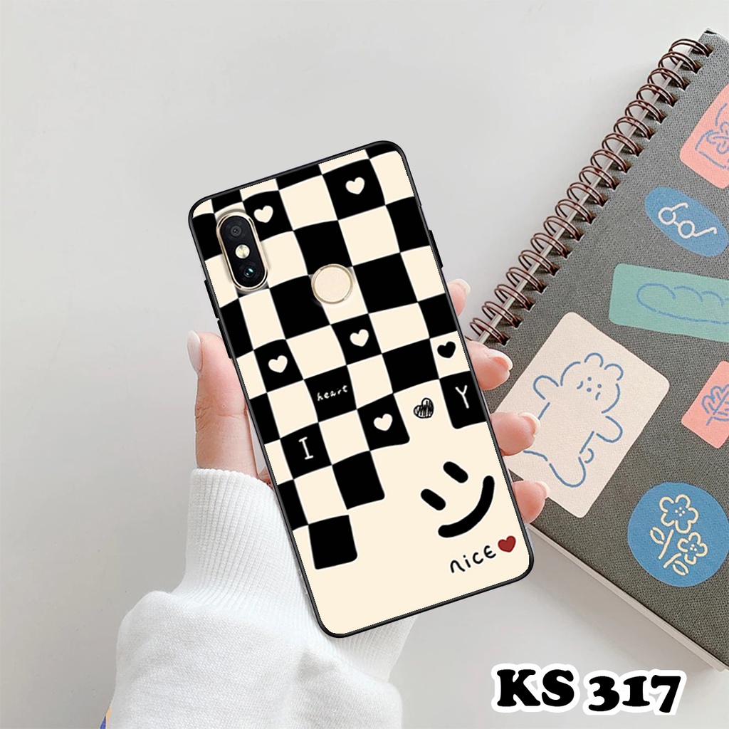 Ốp lưng Xiaomi Mi A1 - Xiaomi Mi A2 - Xiaomi Mi A2 Lite - Ốp in hình họa tiết caro bền, đẹp