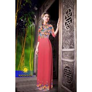 Vải Áo Dài Tằm Ý, Lụa Nhật  KAD243