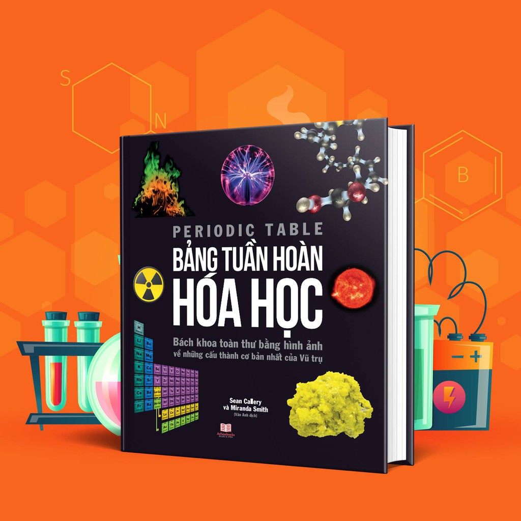 Sách - Bảng Tuần hoàn hóa học, sổ tay hóa học ( bộ 2 cuốn )