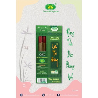 Nhang thảo dược sạch 100% - liễu tri hương trầm 2 tấc 200 cây