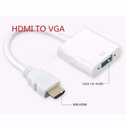 Cáp chuyển đổi HDMI sang VGA HDMI To VGA Adapter - Không có audio
