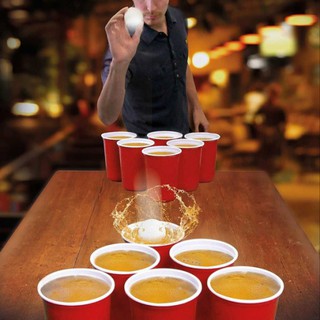 Trò chơi tiệc tùng party bảng đồ uống bia Beer Pong 24 cốc