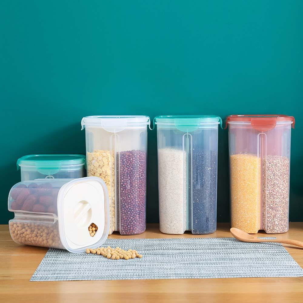 Hộp Đựng Thực Phẩm Sức Chứa Lớn Đa Năng Có Thể Xoay Vòng Tiện Dụng Cho Nhà Bếp