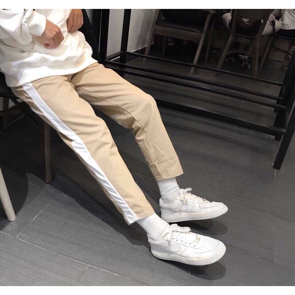 QUẦN KAKI LINE FORM BAGGY UNISEX