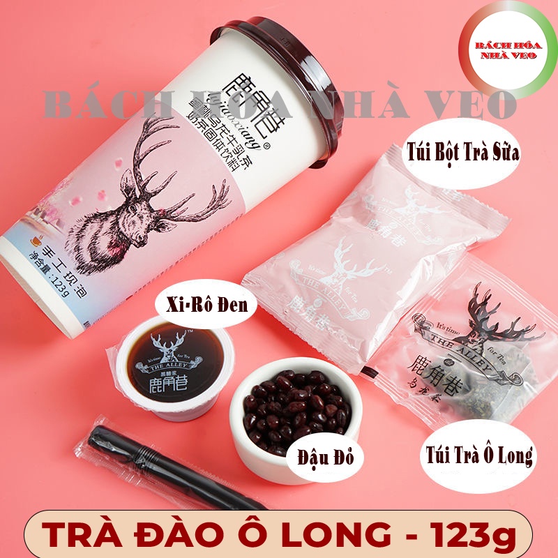 Trà Sữa Tự Pha The Alley Chính Hãng Nội Địa Trung Siêu Ngon, Các Vị, Size LỚN 123g, Date Mới 03/2023