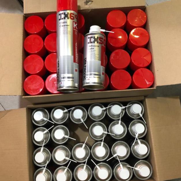 (Bộ vê sinh nhông sên dĩa cao cấp )Dưỡng sên Ix50, Rửa sên Ix69