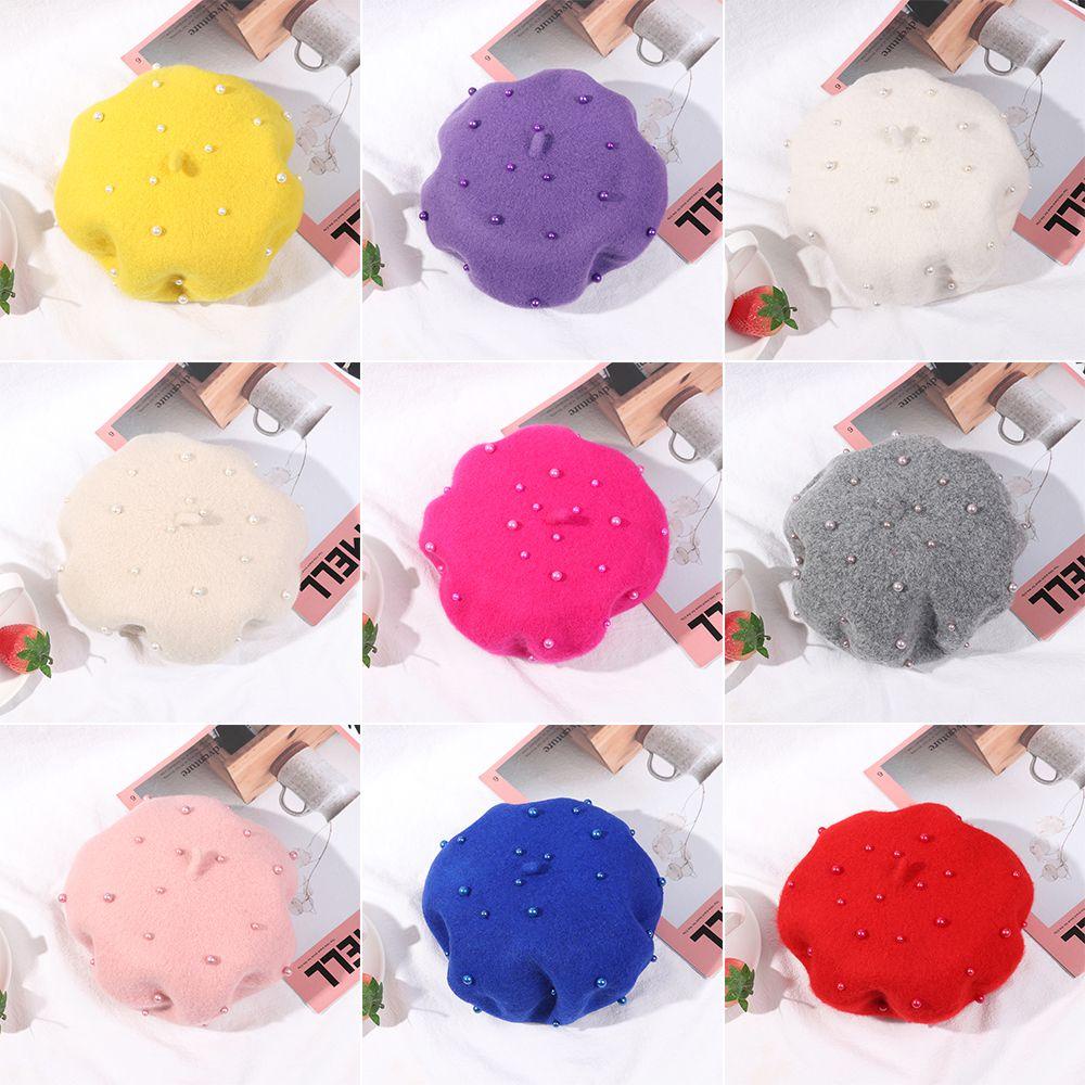 PATH Mũ Nồi Đính Ngọc Trai Nhân Tạo Cho Bé