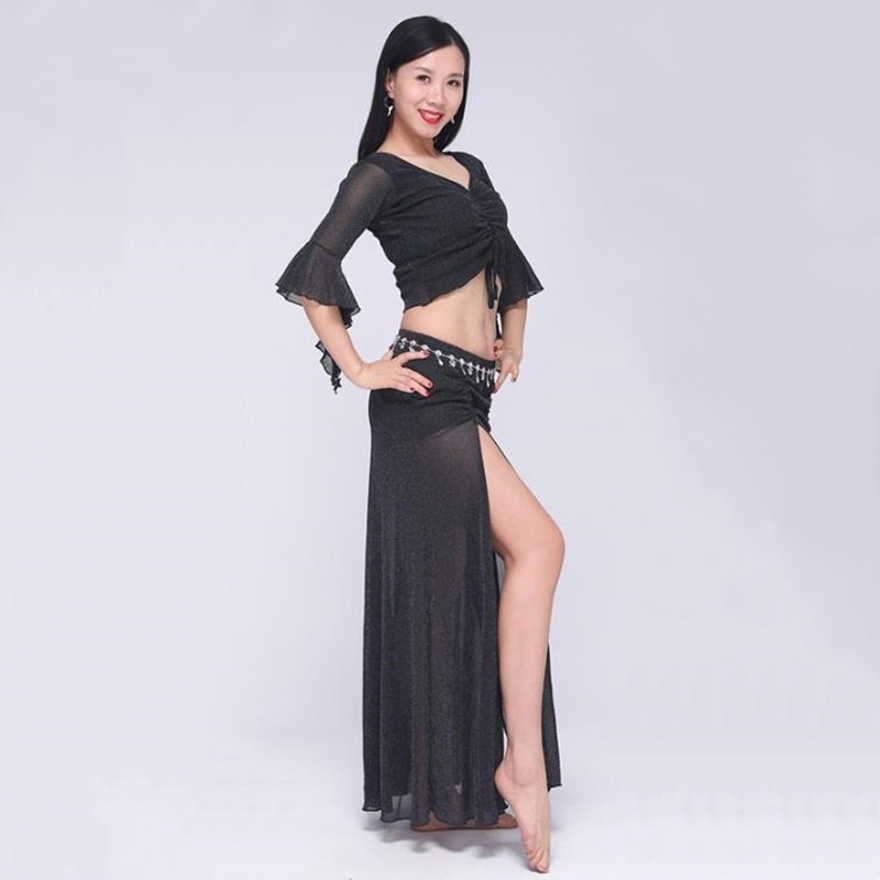 Bộ Trang Phục Biểu Diễn Múa Bụng Thiết Kế Mới Xinh Xắn Thời Trang