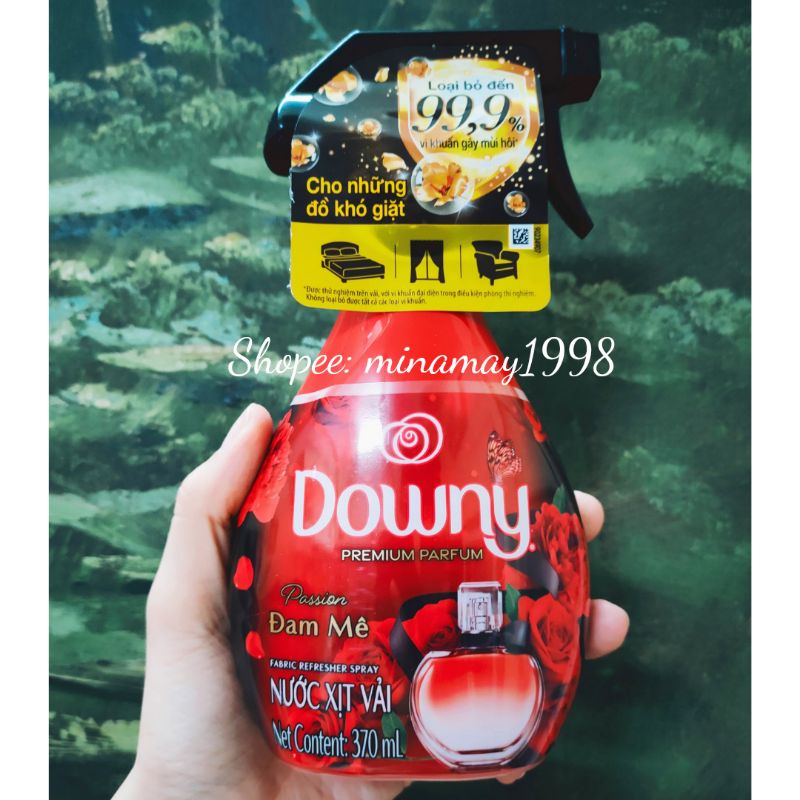 Nước xịt vải Downy hương nắng mai / đam mê / huyền bí 370ml