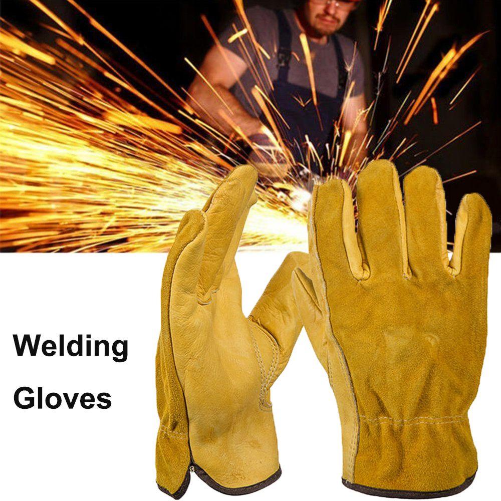 ELLSWORTH Găng Tay Hàn Bằng Da Bò Bền Chống Nóng