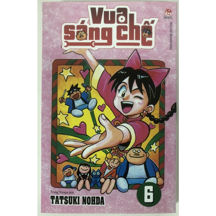 Sách - Vua sáng chế - Tập 6